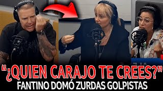 FANTINO a las PIÑAS en la RADIO de la ZURDA ROMINA MANGUEL [upl. by Mortensen107]