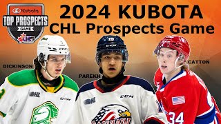 2024 NHL DRAFT CHL TOP PROSPECTS Game Highlights [upl. by Renat448]