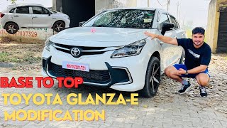 2024 Toyota Glanza E modifications Base to top with price toyota glanza [upl. by Laurice]