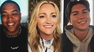 Zoey 101 REUNION Jamie Lynn Spears and the Cast Dish on Reboot and More Exclusive [upl. by Suirtemid]