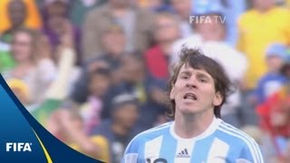 Argentina v Nigeria  2010 FIFA World Cup  Match Highlights [upl. by Oeram329]