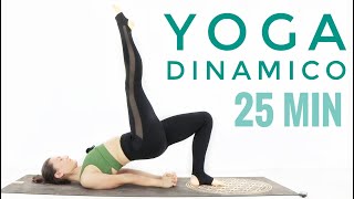 YOGA VINYASA DINÁMICO TODO CUERPO 25 MIN  MALOVAELENA [upl. by Curson338]