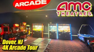 AMC Rockaway 16 Dover NJ 4K movie theater arcade walkthrough amp tour August 2024 [upl. by Sulohcin816]