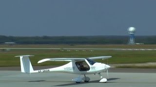 Pipistrel Virus 912 SPSKOR  Katowice Pyrzowice KTWEPKT  20082016 r [upl. by Asatan]