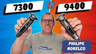 Philips Norelco 9400 vs Philips Norelco 7300 [upl. by Tijnar]