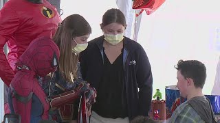 MakeAWish surprises Dauphin County Marvel fan with trip of a lifetime [upl. by Morentz]