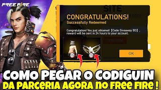 COMO RESGATAR CODIGO NO FREEFIRE 2024 COMO RESGATAR CODIGUIN NO FREEFIRE COMO COLOCAR CODIGO NO FF [upl. by Yukio461]