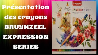 Présentation des crayons Bruynzeel Expression Séries [upl. by Whitford428]