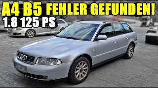 AUDI A4 B5 18 125PS SPRINGT MANCHMAL NICHT AN  FEHLER IST BEHOBEN   RELAIS J271 30 165906381 [upl. by Alemat]