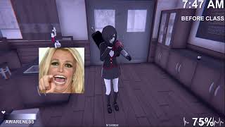 Nemesis does a mission for a subscriber 2  Yandere Simulator Mission Mode [upl. by Rap]