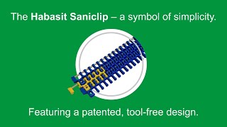 The Habasit Saniclip – a symbol of simplicity [upl. by Yseult]