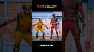 Deadpool amp Wolverine iconic scene ever 🥶 shorts marvel deadpool wolverine [upl. by Bendix224]