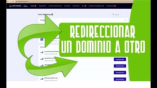 ✅ COMO REDIRECCIONAR UN DOMINIO DE UNA PÁGINA WEB [upl. by Lemar854]