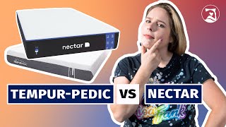 TempurPedic Vs Nectar Mattress  Which Should You Choose [upl. by Yatnuhs]