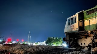 Cranking of WDP4D  Startup sound of EMD Locomotive  Mandapam Railway Station  Rameswaram [upl. by Woody202]