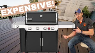 Best gas grill for large family Weber e435 propane grill customer overview [upl. by Ynohta]