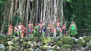 Polynesian dance show in the Marquesas Islands [upl. by Anelrihs]