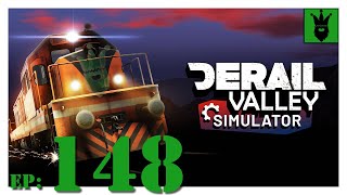 Lets play Derail Valley B99  with KustJidding  Episode 148 [upl. by Anyaj]