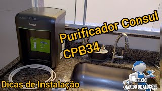 Como Instalar Purificador Consul CPB34 [upl. by Neill]