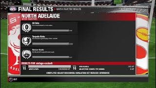 2020 SANFL Season No COVID  Qualifying Final North Adelaide Vs South Adelaide [upl. by Eisinger]