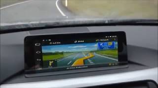 Android Navi App Navigon Europe im Praxistest  inklusive Demonstration der BlitzerWarnung [upl. by Allsun]