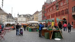 Walking Basel Switzerland 2016 스위스 바젤 [upl. by Eitsyrk]