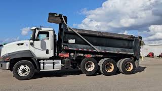 2013 INTERNATIONAL CT660 TRI AXLE DUMP TRUCK 123569 [upl. by Ledua]