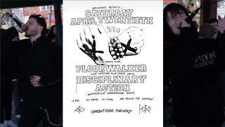 FLOORWALKER amp DISCIPLINARY ACTION 420 Straight Edge Show [upl. by Aifas358]