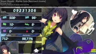 Osu Shawn Wasabi  Marble Soda Narcissus Insane S FC 9871 [upl. by Tallie]