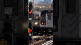 R160 F Train via West End Express passing 20 Avenue [upl. by Chrotoem698]