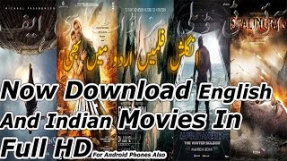 How To Download New English And Indian Movies In Computers OR Android Devices For Free [upl. by Ahsehyt389]