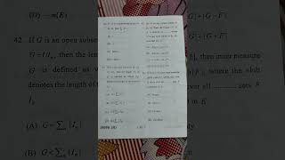 MA Mathematics private Final year Integration Theory and Functional analysis 2024 CCSU maths [upl. by Aniwde]