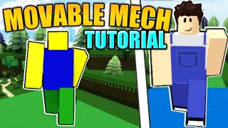 GIANT MOVABLE MECH Tutorial  Build a Boat For Treasure [upl. by Consuelo]