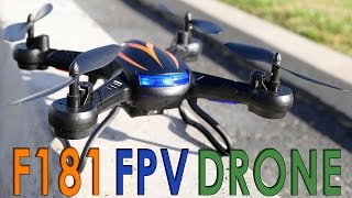 F181 Quadcopter with Altitude Hold and Camera [upl. by Ainesey]