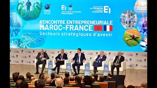 Synthèse des Travaux de la Rencontre Entrepreneuriale Maroc – France [upl. by Rebmac49]