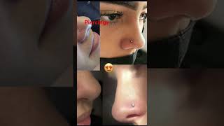 youtube youtubeshorts piercing pinterest bellybuttonring nosering earings earing pain cute [upl. by Revlis]