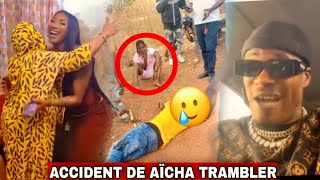 INCROYABLE ACCIDENT DE AÏCHA TRAMBLER ET DJ DOMI  AYA CHEZ BABANI KONE  DEBORDO ENCORE [upl. by Iniffit]