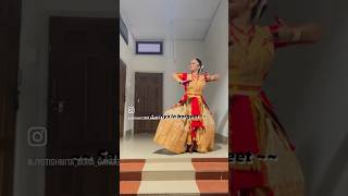 Borgeet dance  Sattriya dance  shorts video  Jyotishmita bora [upl. by Matland]