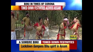 Coronavirus lockdown dampens festive spirit Assam shows restraint in Rongali Bihu celebrations [upl. by Charyl]