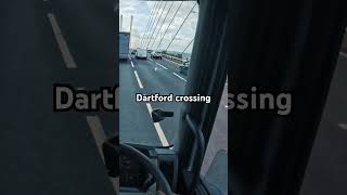 Dartford crossing dartcharge hgvdriver hgv lorry cpc motorway highway highwaysafety [upl. by Deana]