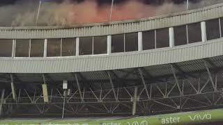 Fuego en el quotséptimo Cieloquot Estadio Quisqueya [upl. by Siocnarf]