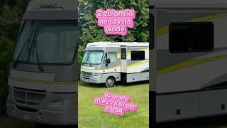 Kamper z USA Ile mieści czystej wody automobile rvlife [upl. by Munn]