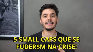 5 SMALL CAPS QUE MAIS CAÍRAM NA CRISE [upl. by Erdnael605]