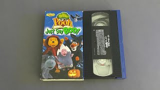 Opening To The Book Of Pooh Just Say Boo 2002 VHS [upl. by Otilegna]