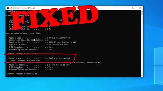 Windows command line networking ipconfig [upl. by Eisen]