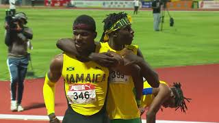 CARIFTA Games 2024 Grenada  Boys 200 Meter Dash Under 20 Final [upl. by Phene608]