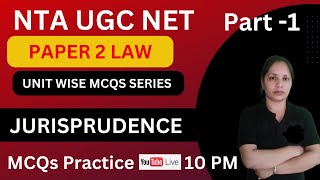 UGC NET LAW  NTA UGC NET MOST REPEATED QUESTIONS OF JURISPRUDENCE  PART2  MCQs BY POOJA [upl. by Osbert558]