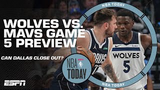 MavsWolves Game 5 Preview Can Anthony Edwards shut down Luka Doncic  NBA Today [upl. by Aprilette]