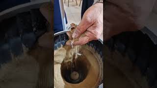 Silver polishing training youtube shorts short gold silver jewellery views trending jewelry [upl. by Aicenra]