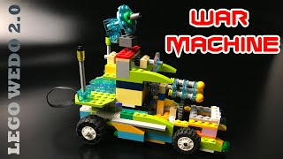 Lego Wedo 20 War Machine building instructions [upl. by Leanora]